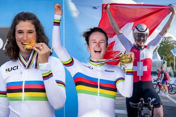 Franziska Matile-Dörig, Flurina Rigling und Celine van Till