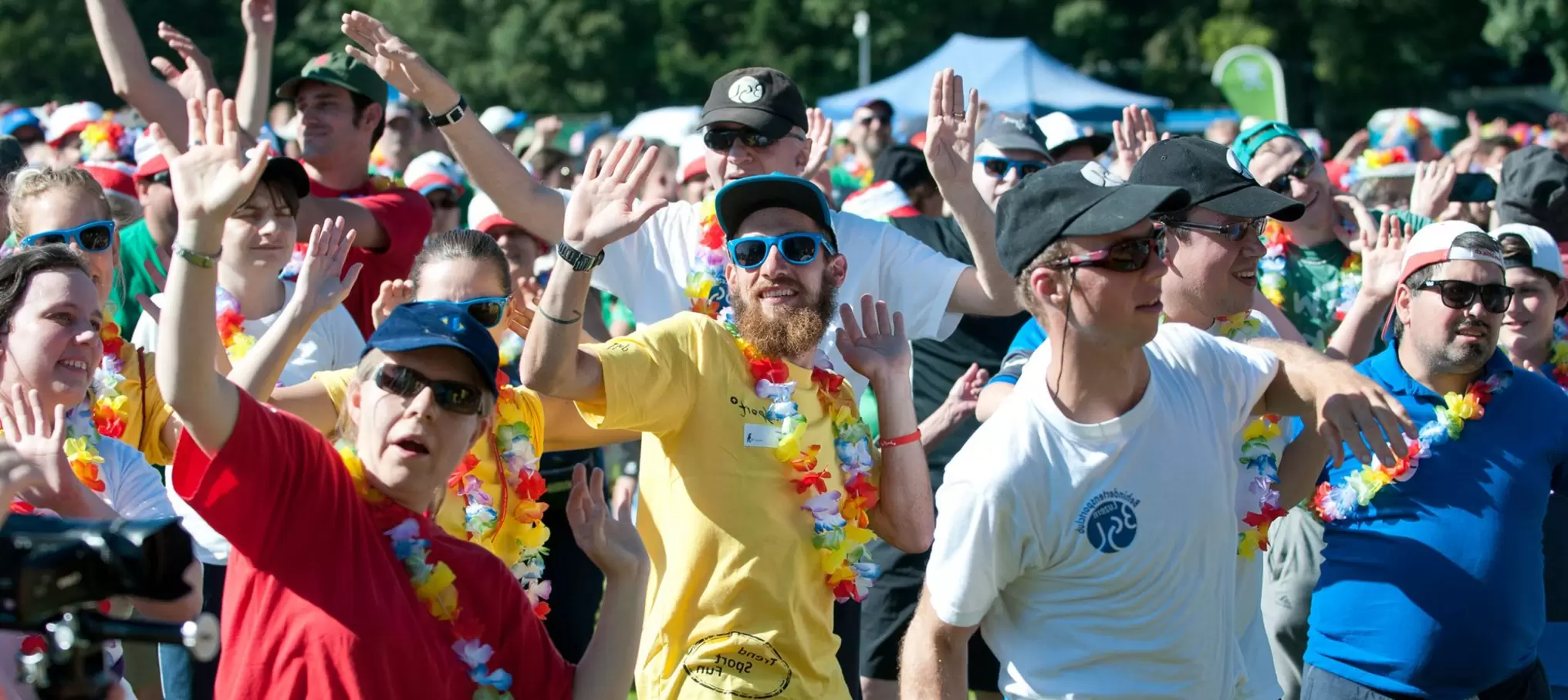 Das Highlight der PluSport-Tag für die aktiven Sportlerinnen und Sportler der Mitgliederclubs