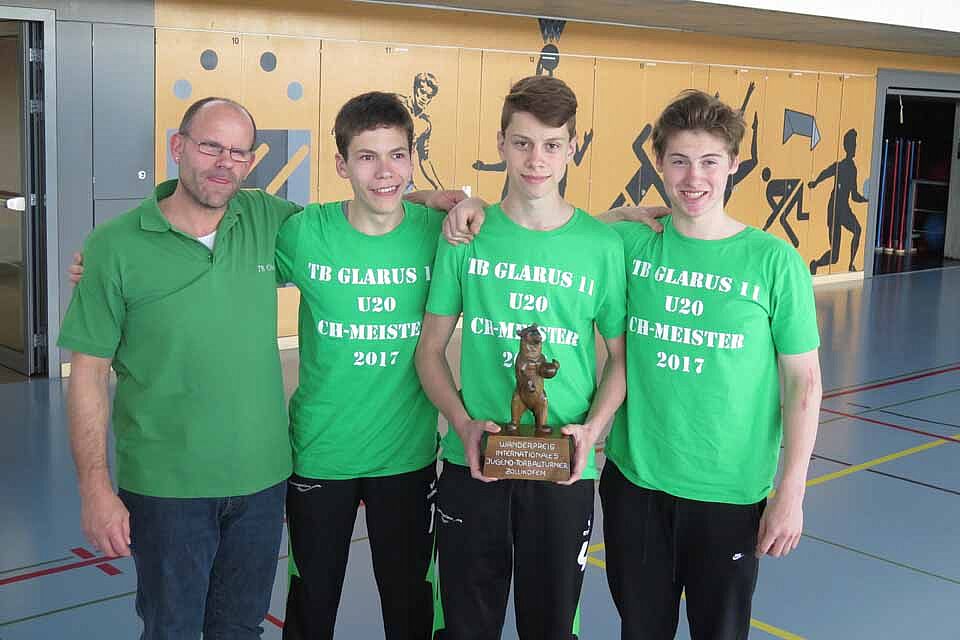 Siegerteam Torball Team Glarus