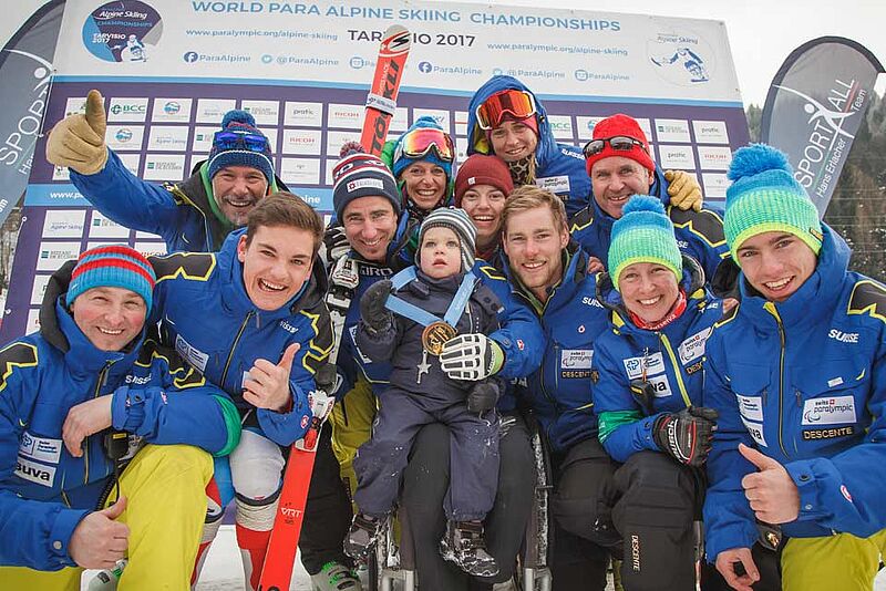 Das Swiss Paralympic Ski Team