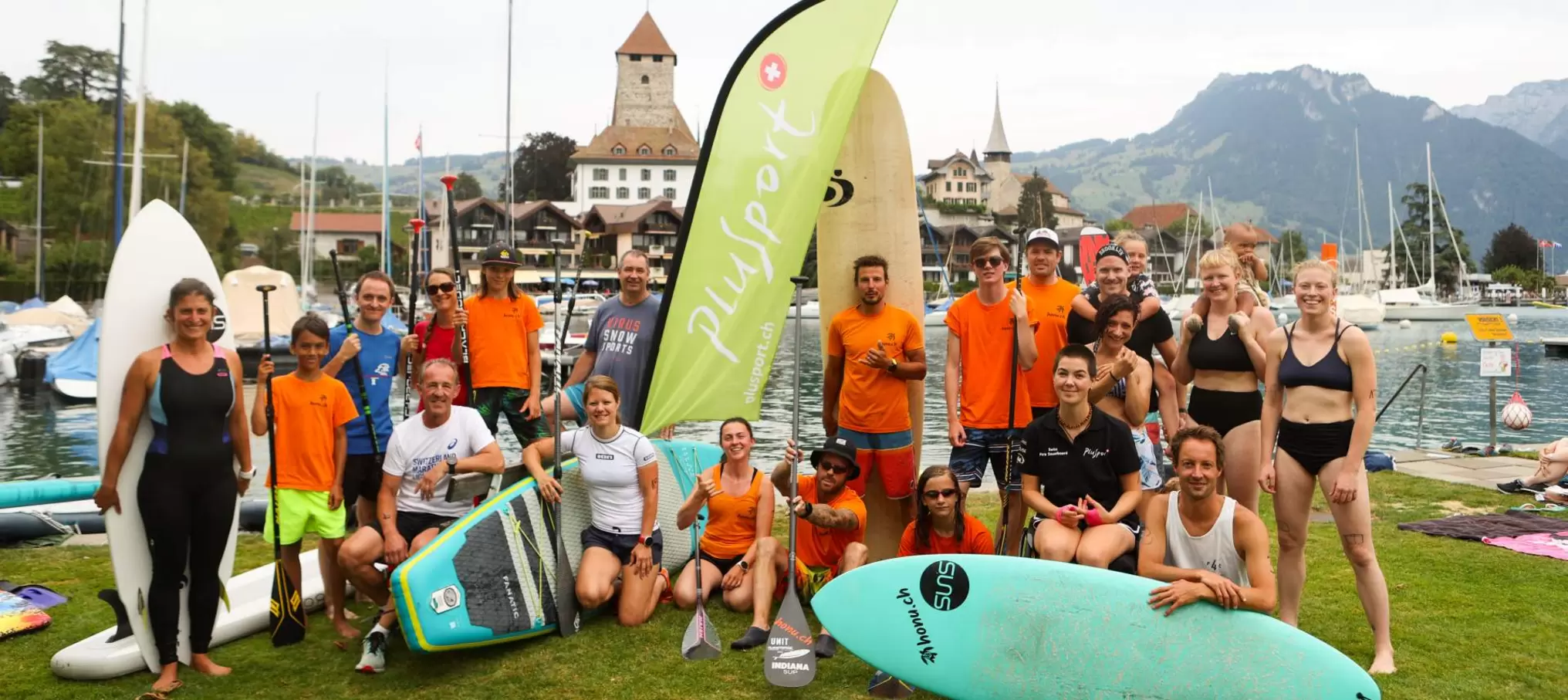 461 Runden paddelten die Stand-Up-Paddler 2022 in Thun