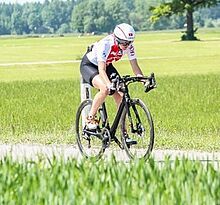 Flurina Rigling im Wettkampf