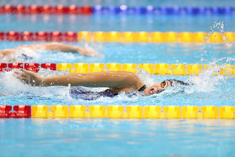 Nora Meister über 400m Freistil (Foto: Marc Morris / SportsNewsAgency)