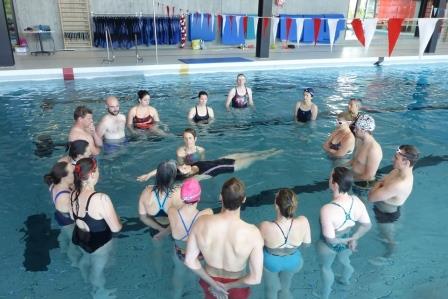 Die Halliwick Methode war für viele Teilnehmer neu.