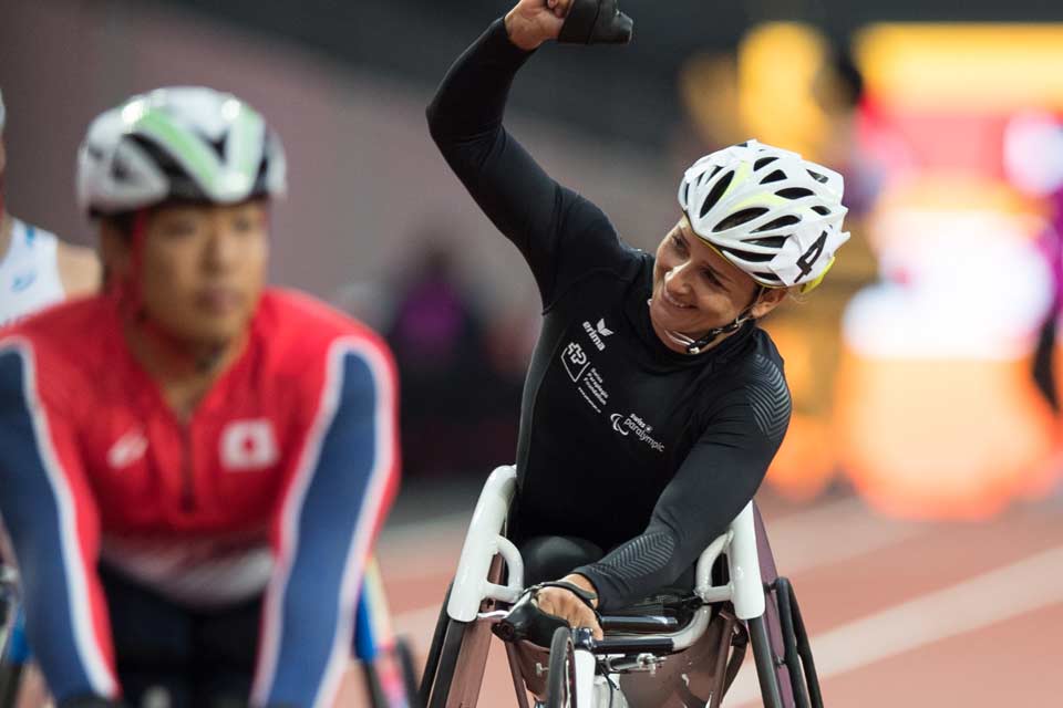 Manuela Schär remporte la médaille d'argent au 800m  -  Martin Rhyner/Swiss Paralympic