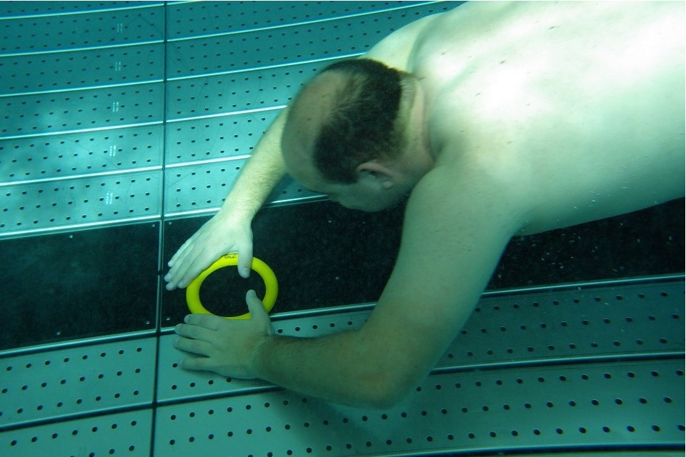 Ideen für Tauchspiele werden vermittelt