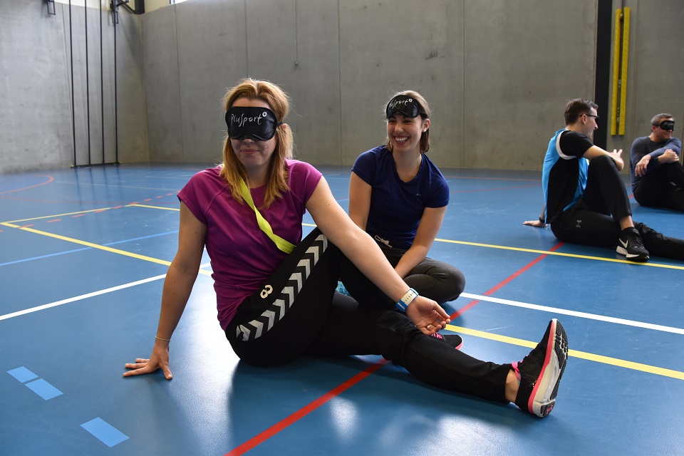 Sportliche Selbsterfahrung ohne Sicht