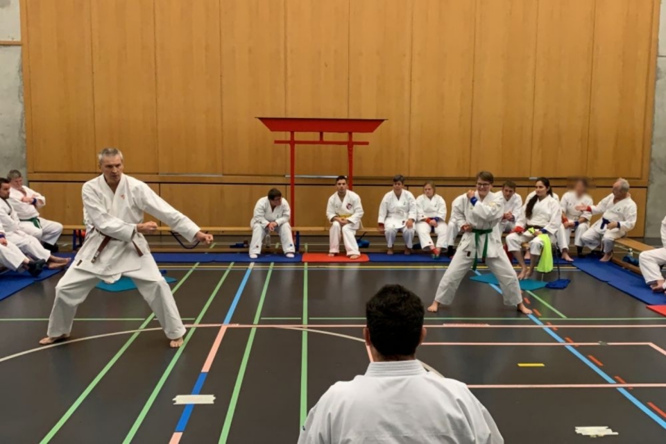 Karatecamp in Sumiswald