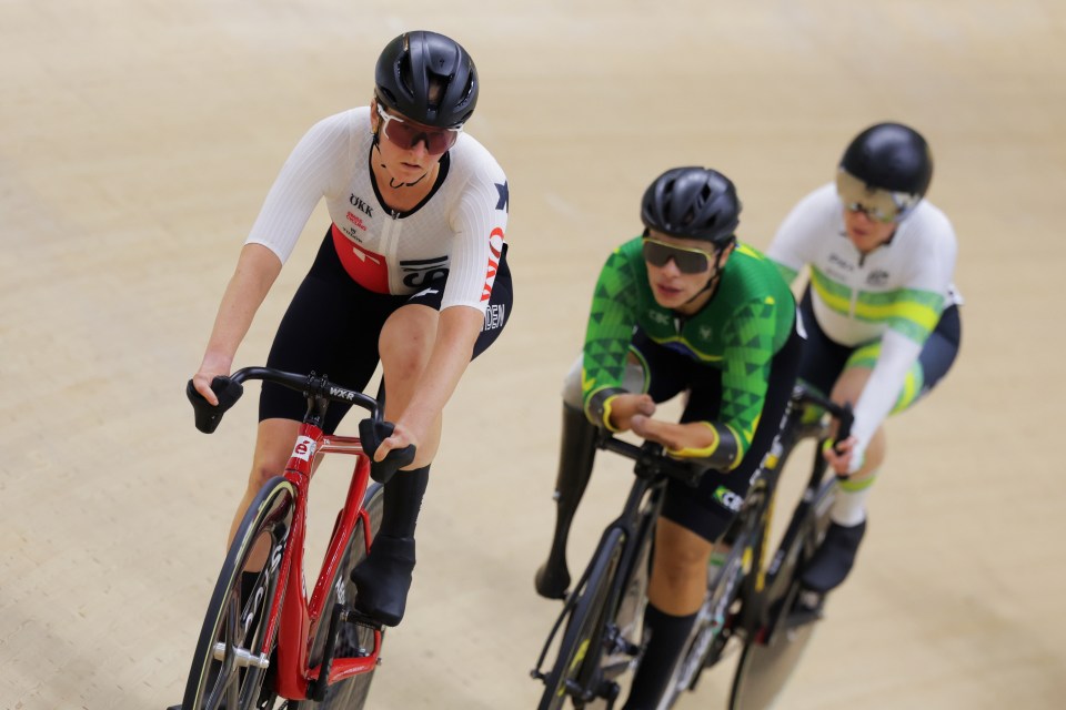 Flurina Rigling mit Gold im Scratch (Foto: SWpix.com)