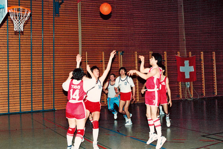 Partita di Basket 2 IAT anni 90
